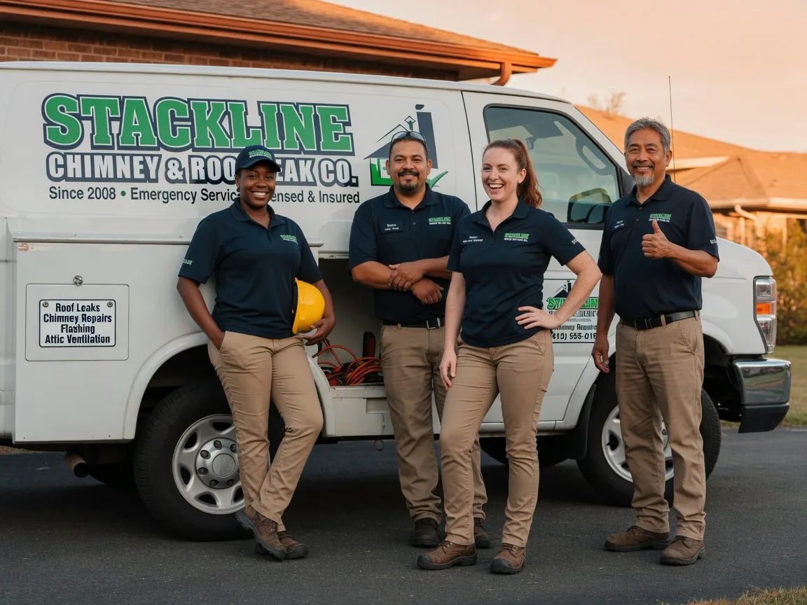Chimney flashing repair company in Reno, PA